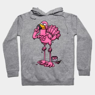 Turkey Disguised As Flamingo Hoodie